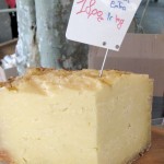 Vieux Cantal at a market in Aigues-Mortes