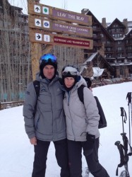 Our last day; sadness under the "Leav the Beav" trail sign