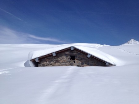 A buried barn near Côte Brune