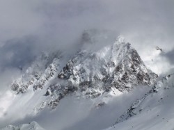 Clearing winter storm