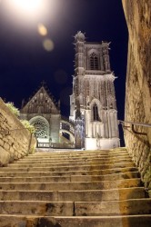 Place de l'église, Clamecy