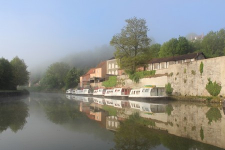 Misty morning in Clamecy