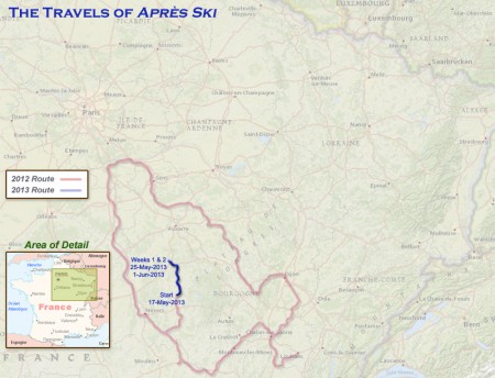 France 2013 Week 2 Route