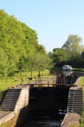 Double lock at Mont-et-Marré