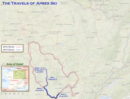 France 2013 -Week 4 Route